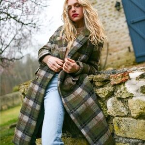 The Korner Wool Coat from Anthropologie